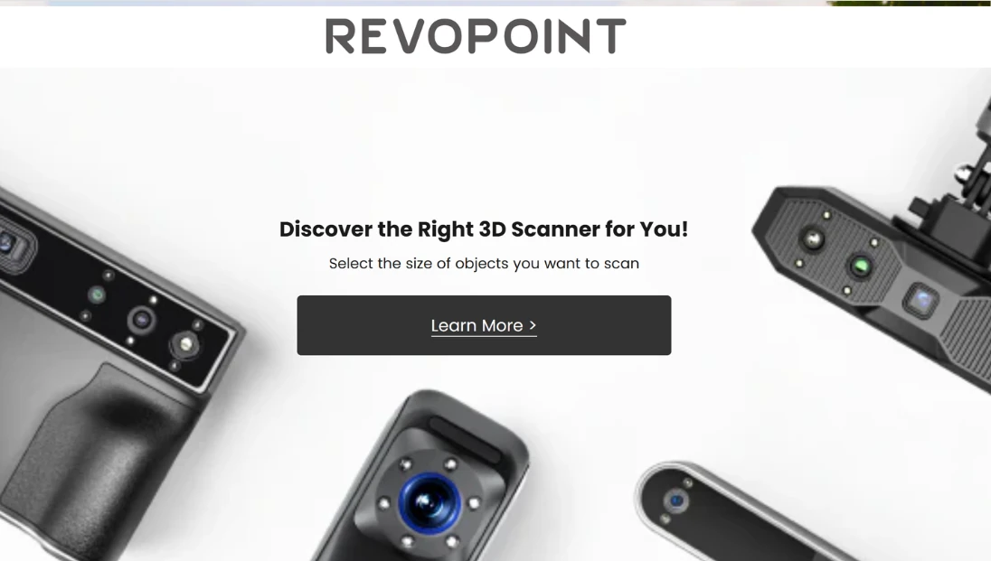 Revopoint 3D scanner artwork